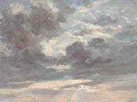 Cloud Study Stormy Sunset By John Constable Fine Art Print