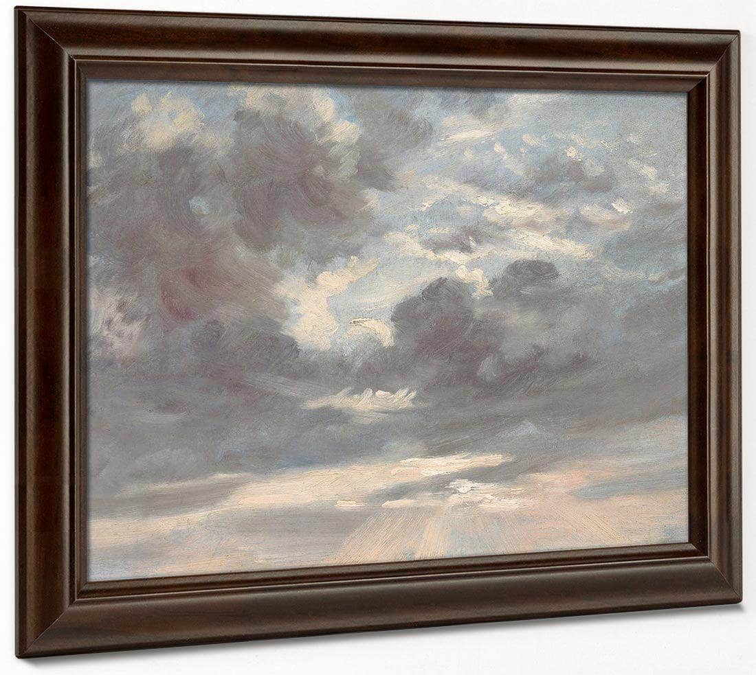 Cloud Study Stormy Sunset By John Constable Fine Art Print