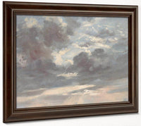 Cloud Study Stormy Sunset By John Constable Fine Art Print