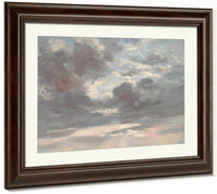 Cloud Study Stormy Sunset By John Constable Fine Art Print