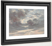 Cloud Study Stormy Sunset By John Constable Fine Art Print