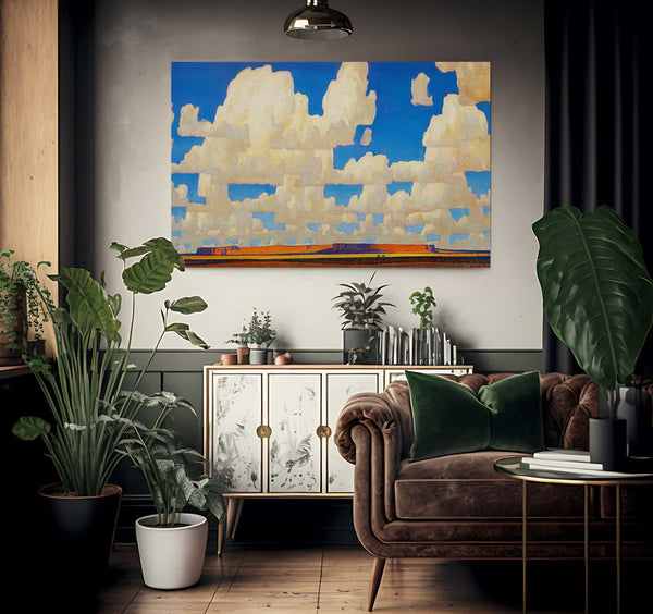 Cloud World By Maynard Dixon Fine Art Print