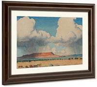 Clouds And Mesa Arizona 1945 By Maynard Dixon Fine Art Print