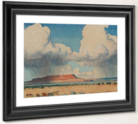 Clouds And Mesa Arizona 1945 By Maynard Dixon Fine Art Print