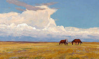 Clouds And Prairie 1921 By Maynard Dixon Fine Art Print