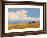 Clouds And Prairie 1921 By Maynard Dixon Fine Art Print