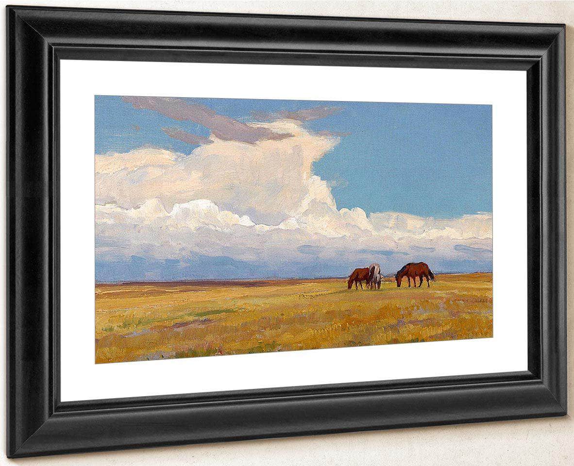 Clouds And Prairie 1921 By Maynard Dixon Fine Art Print