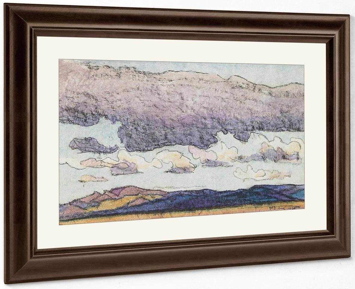Clouds Over A Landscape 1920 By Maynard Dixon Fine Art Print