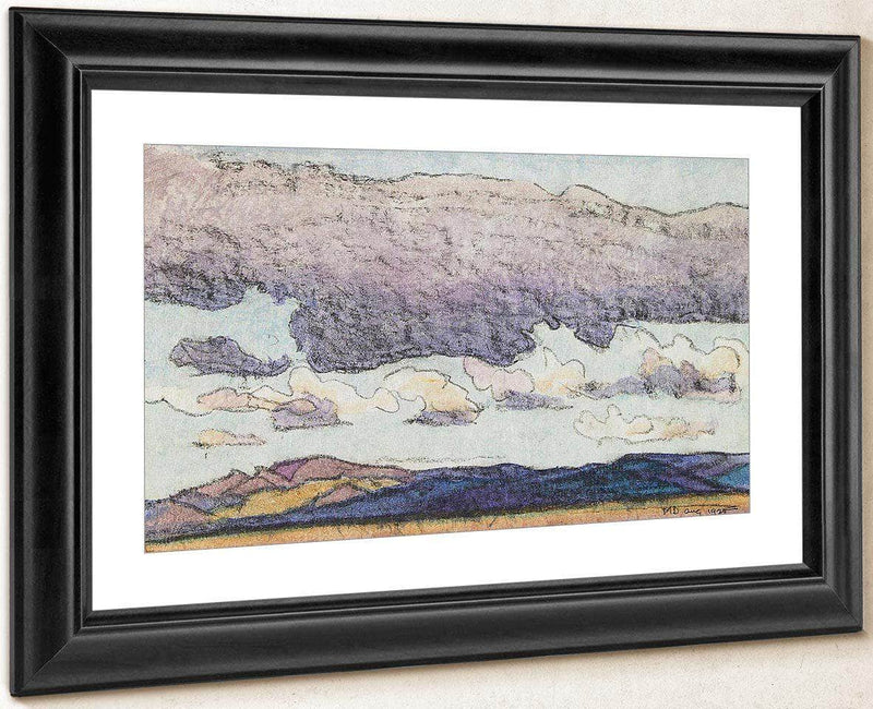 Clouds Over A Landscape 1920 By Maynard Dixon Fine Art Print