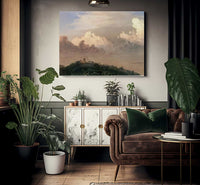 Clouds Over Olana By Frederic Edwin Church Fine Art Print