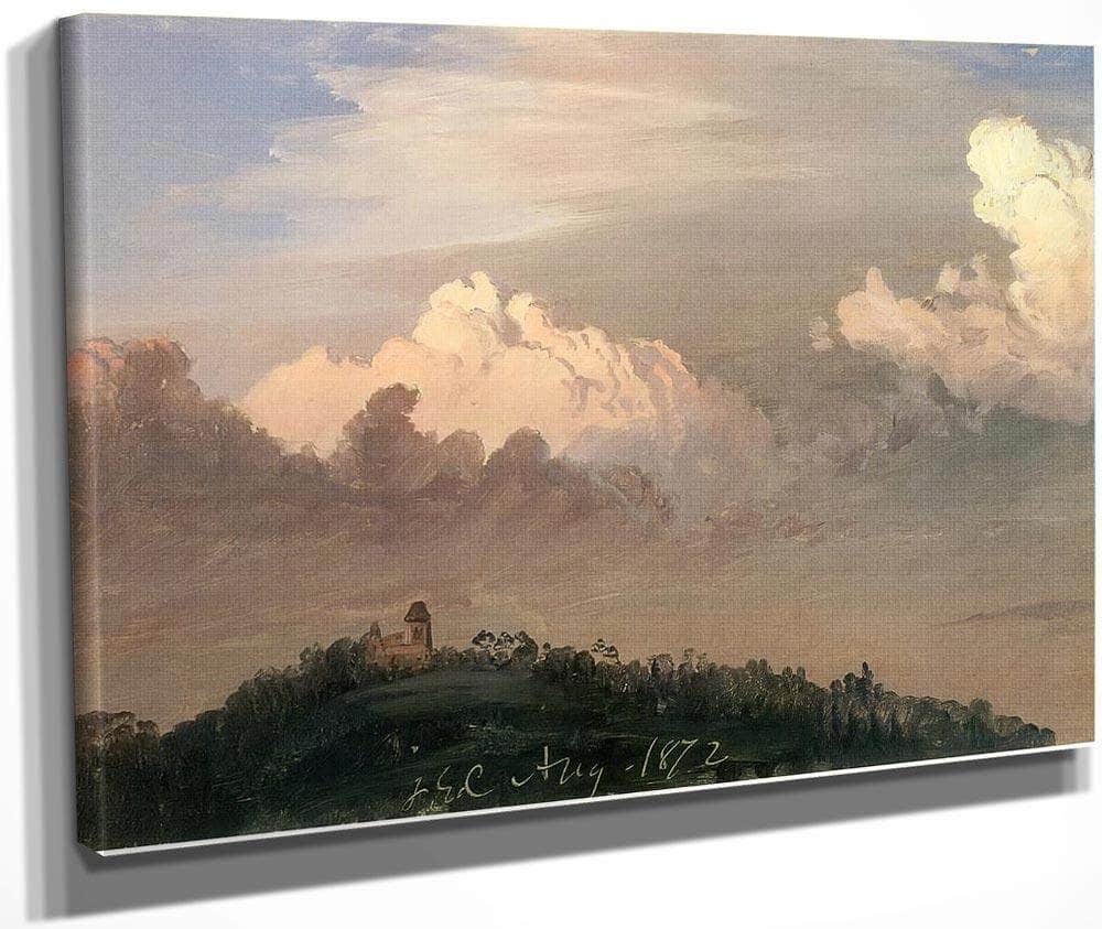 Clouds Over Olana By Frederic Edwin Church Fine Art Print