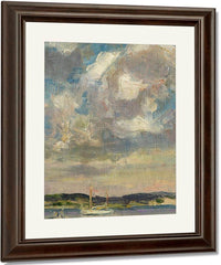 Clouds  Peconic Bay By Irving Ramsey Wiles Fine Art Print