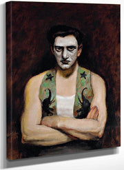 Clown With Arms Crossed By Walt Kuhn Fine Art Print