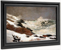 Coast In Winter By Winslow Homer Fine Art Print