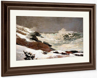 Coast In Winter By Winslow Homer Fine Art Print