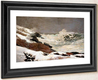 Coast In Winter By Winslow Homer Fine Art Print