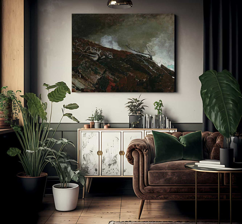 Coast Of Maine By Winslow Homer Fine Art Print