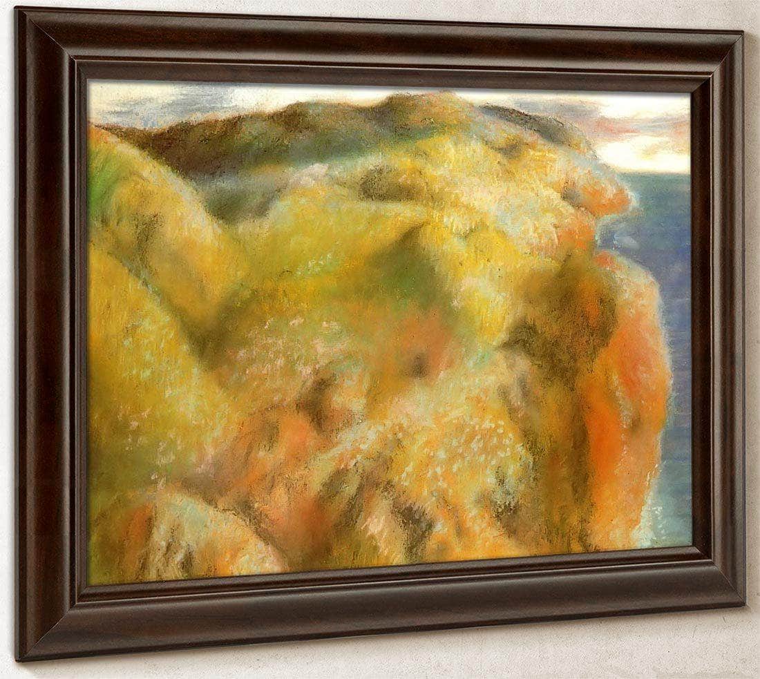 Coastal Landscape By Edgar Degas Fine Art Print