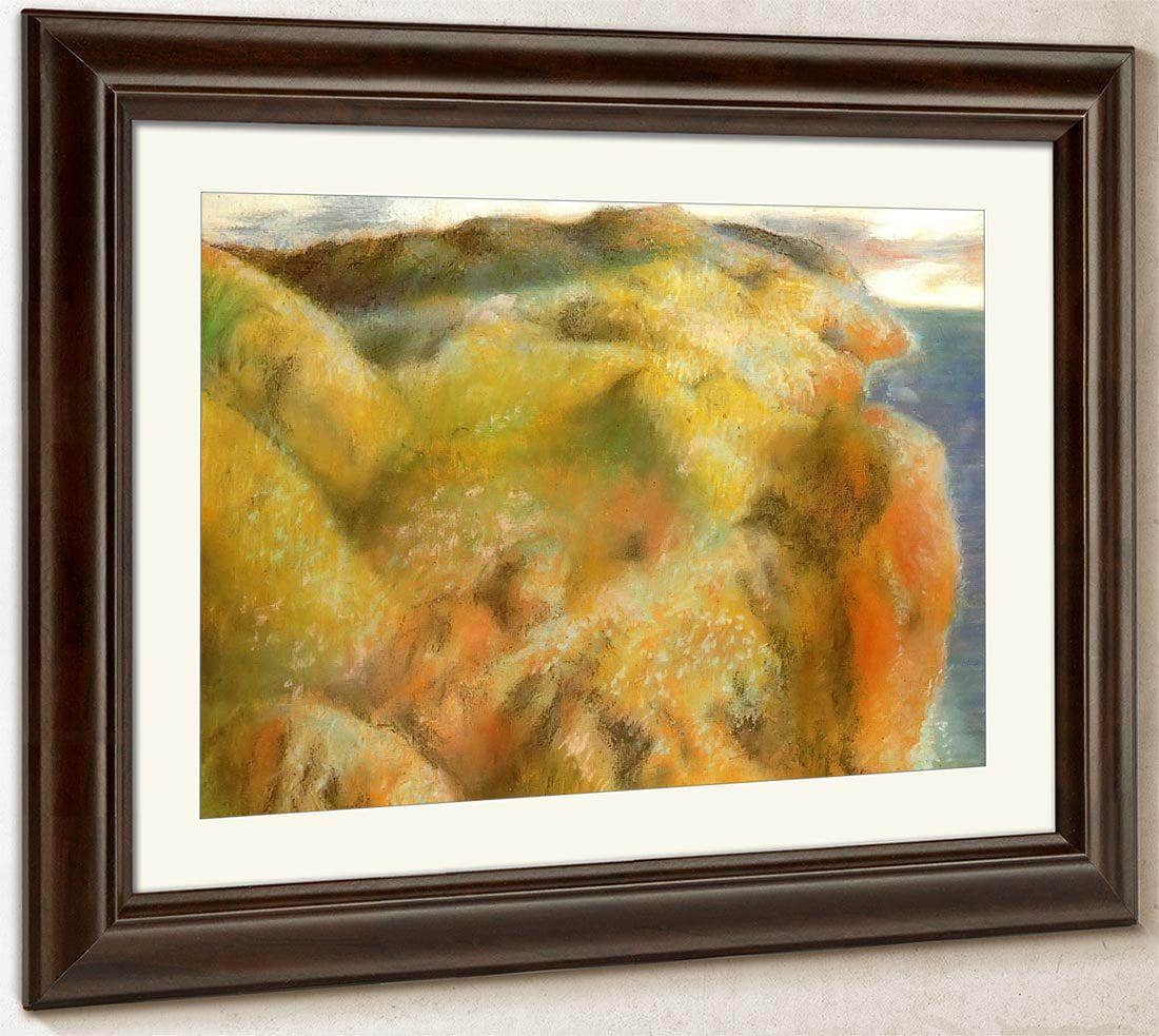 Coastal Landscape By Edgar Degas Fine Art Print