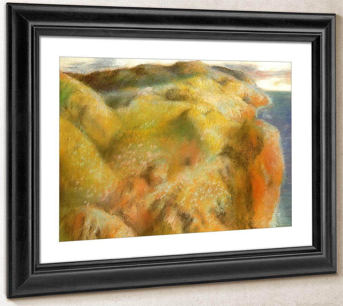 Coastal Landscape By Edgar Degas Fine Art Print