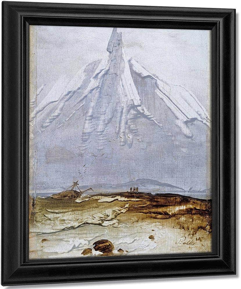 Coastal Landscape With Wreck 1869 By Peder Balke Fine Art Print