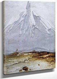 Coastal Landscape With Wreck 1869 By Peder Balke Fine Art Print