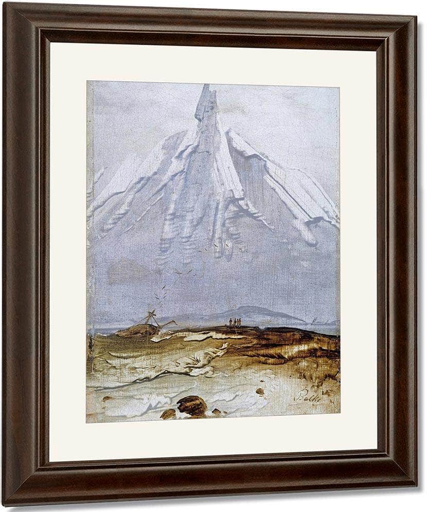 Coastal Landscape With Wreck 1869 By Peder Balke Fine Art Print