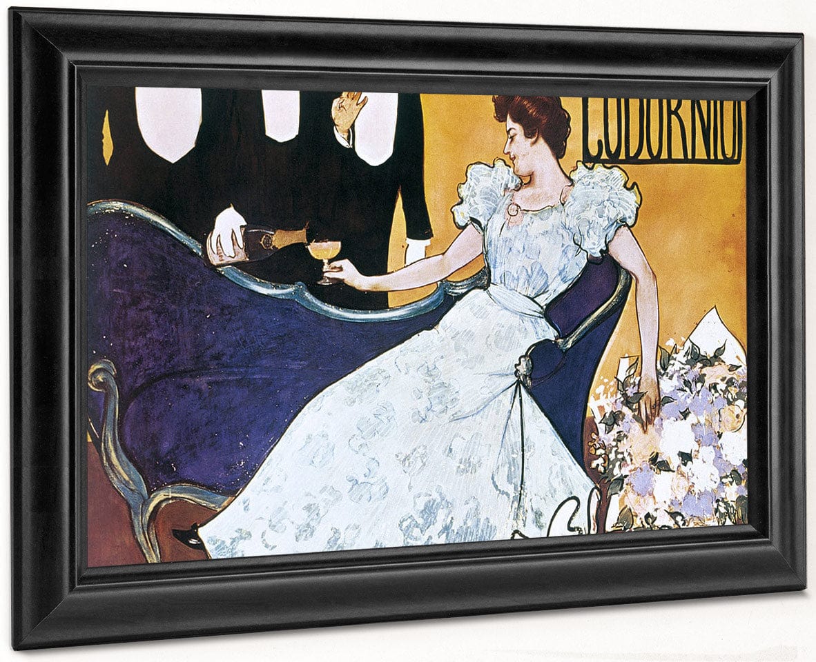 Codorniu (Ambar Y Espuma) By Ramon Casas Fine Art Print