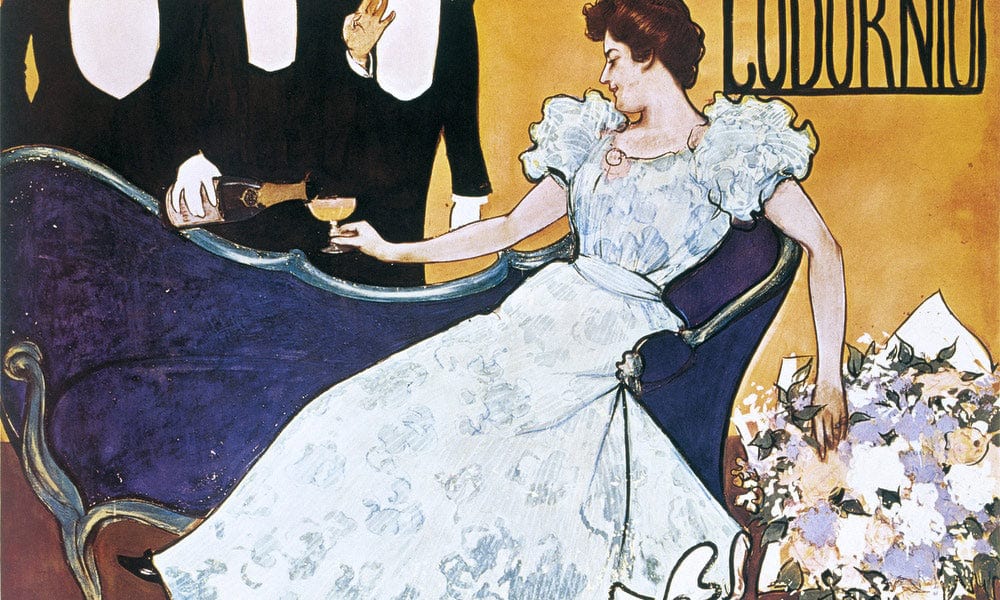 Codorniu (Ambar Y Espuma) By Ramon Casas Fine Art Print