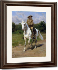 Col. William F. (Buffalo Bill) Cody By Rosa Bonheur Fine Art Print