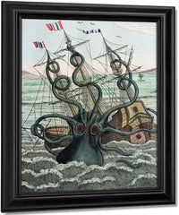 Colassal Octopus By Bilderbuch Fine Art Print