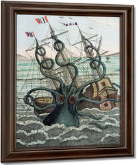 Colassal Octopus By Bilderbuch Fine Art Print