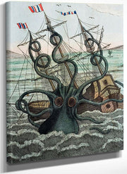 Colassal Octopus By Bilderbuch Fine Art Print