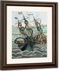 Colassal Octopus By Bilderbuch Fine Art Print