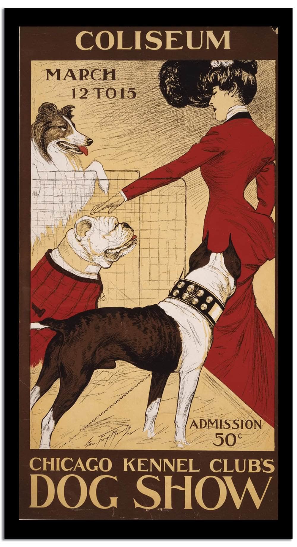 Coliseum  Vintage Movie Poster Fine Art Print