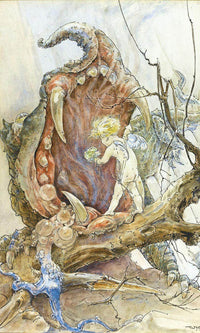 Collection Of Seven Ink And Watercolour Drawings, Comprising By William Henry Walker Fine Art Print