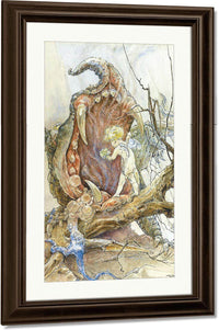 Collection Of Seven Ink And Watercolour Drawings, Comprising By William Henry Walker Fine Art Print