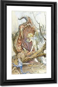 Collection Of Seven Ink And Watercolour Drawings, Comprising By William Henry Walker Fine Art Print