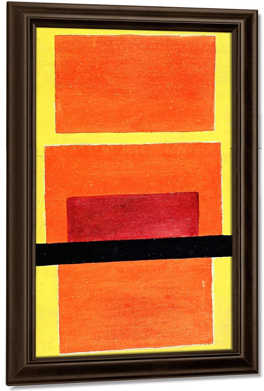 Color Painting 1917 By Olga Rozanova Fine Art Print