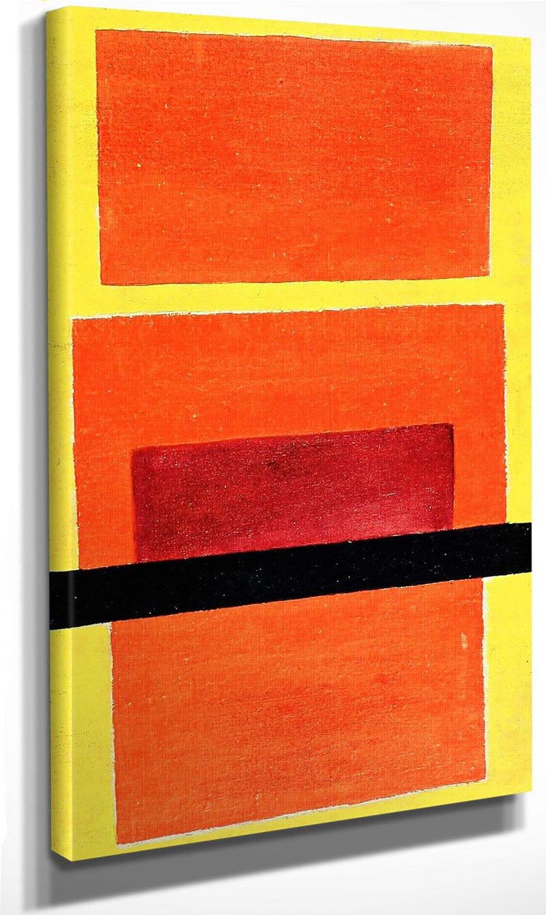 Color Painting 1917 By Olga Rozanova Fine Art Print