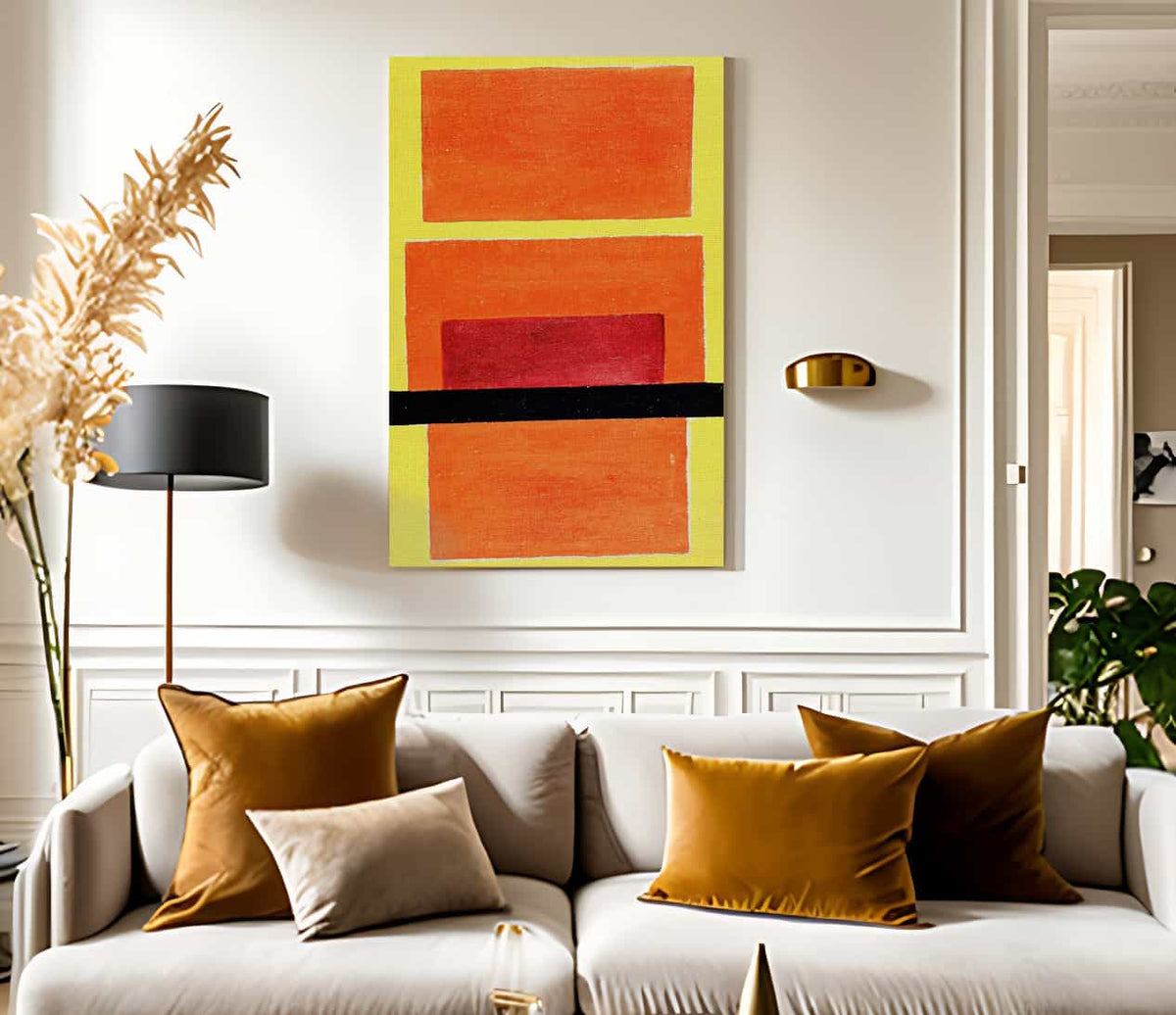 Color Painting 1917 By Olga Rozanova Fine Art Print