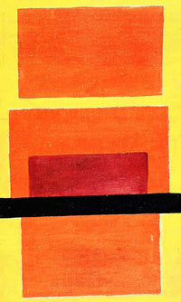 Color Painting 1917 By Olga Rozanova Fine Art Print