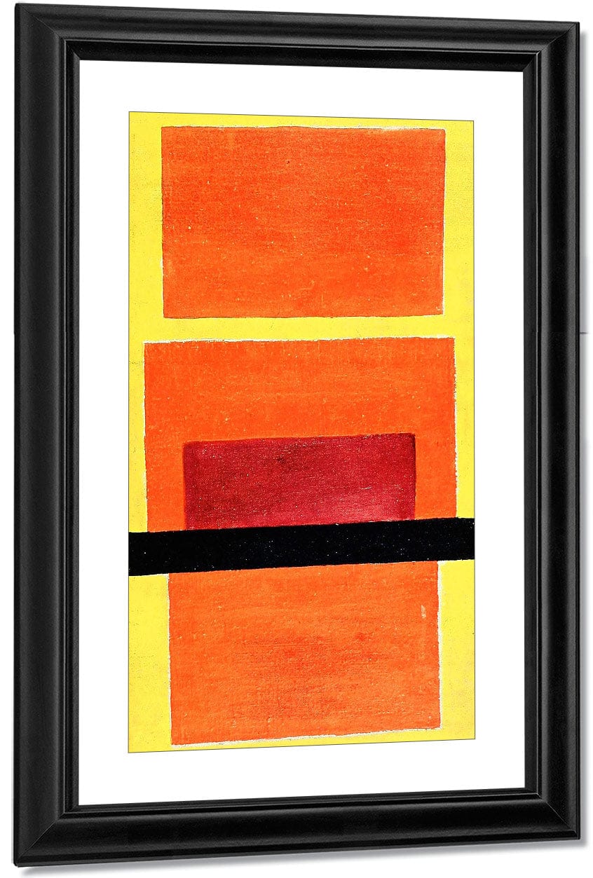 Color Painting 1917 By Olga Rozanova Fine Art Print