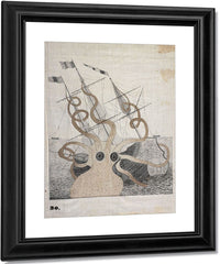 Colossal Octopus By Orra White Hitchcock Fine Art Print