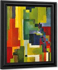 Coloured Forms Ii By August Macke Fine Art Print