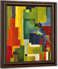 Coloured Forms Ii By August Macke Fine Art Print