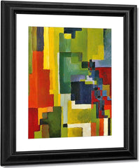Coloured Forms Ii By August Macke Fine Art Print