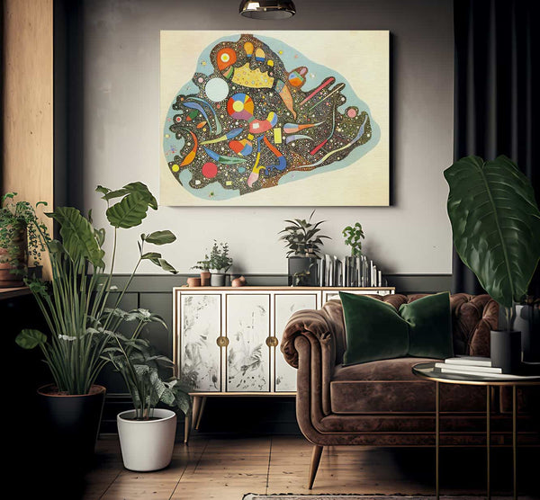 Colourful Ensemble 1938 By Wassily Kandinsky Fine Art Print