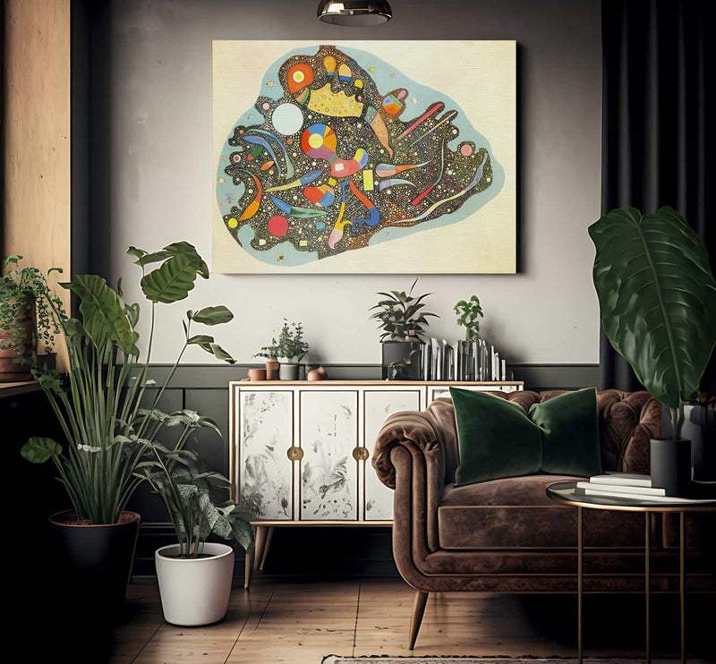 Colourful Ensemble 1938 By Wassily Kandinsky Fine Art Print