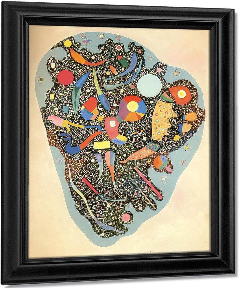 Colourful Ensemble By Wassily Kandinsky Fine Art Print